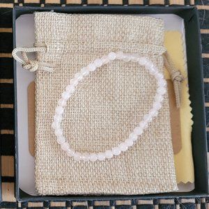 NWT Rose Quartz bracelet